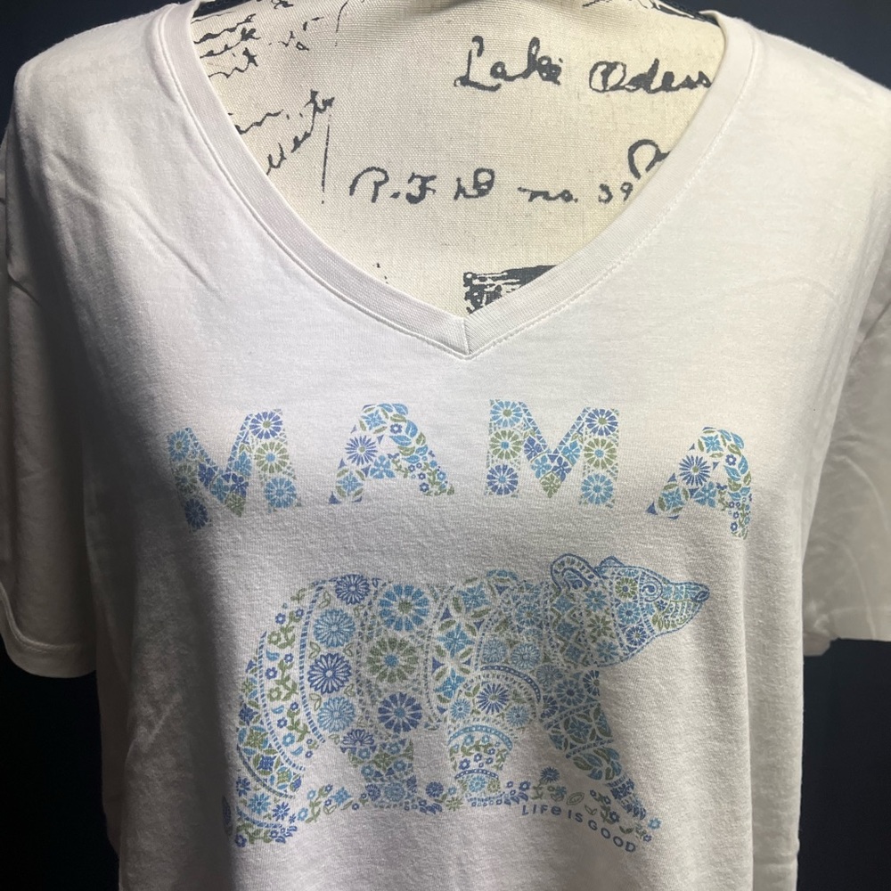 Life Is Good Mama Bear T-Shirt XXL